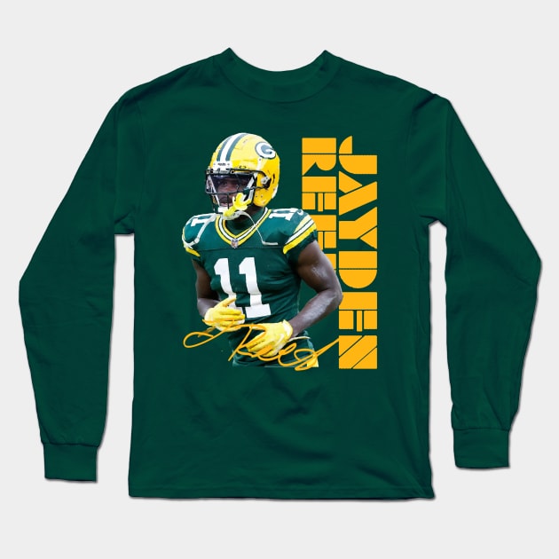 Jayden Reed Long Sleeve T-Shirt by CovpaTees